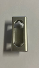 INZETSLOTPLAATJE ZILVERKLEURIG