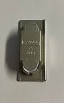 INZETSLOTPLAATJE ZILVERKLEURIG