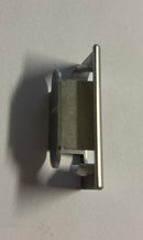 INZETSLOTPLAATJE ZILVERKLEURIG