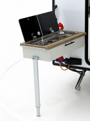 POOT met mountingbracket t.b.v. buitenkeuken SHELTER