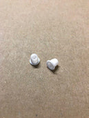 KUNSTSTOF/PLASTIC KOOKPLAAT STOPJE 9 MM KLEUR WIT