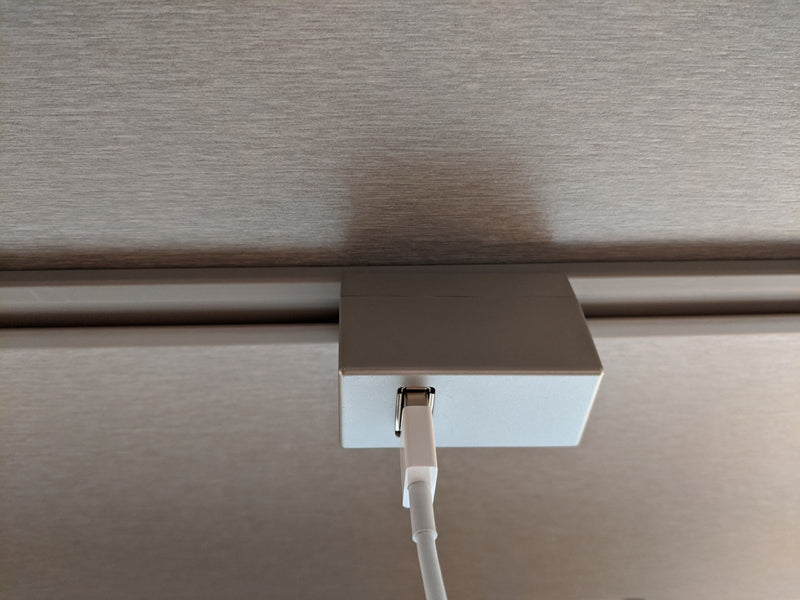 USB lader voor in lichtrail